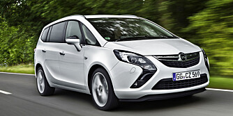 TILPASSES: Opel Zafira Tourer kan enkelt tilpasses til dine planer og behov.