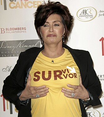 ENGASJERT: Sharon har engasert seg i kampen mot kreft etter at hun selv ble rammet av tykktarmskreft for noen år siden.