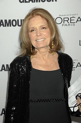 IKON: Gloria Steinem er en av de mest kjente amerikanske feministene.