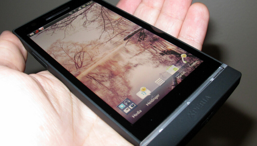 SONY: Xperia S blir den første Sony-telefonen her til lands.