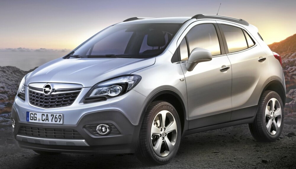 EN ENKEL MOKKA, TAKK: Mokka er navnet på Opels minste SUV som er inspirert av Coffea Arabica.