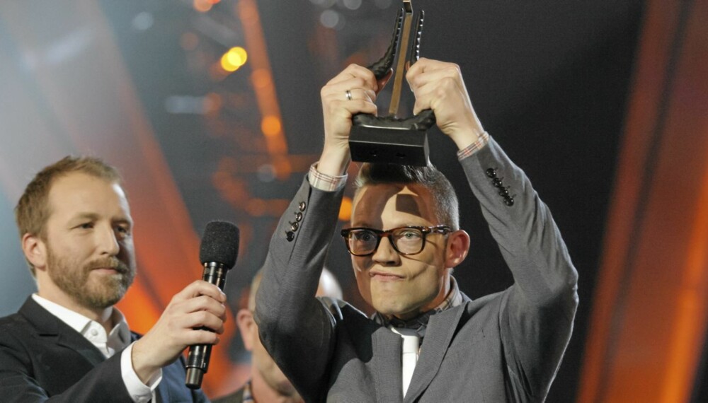 STØRST BLANT LIKEMENN: Det musikalske multitalentet Jarle Bernhoft fikk lørdag kveld prisen for Årets Spellemann i tillegg til Årets mannlige artist.