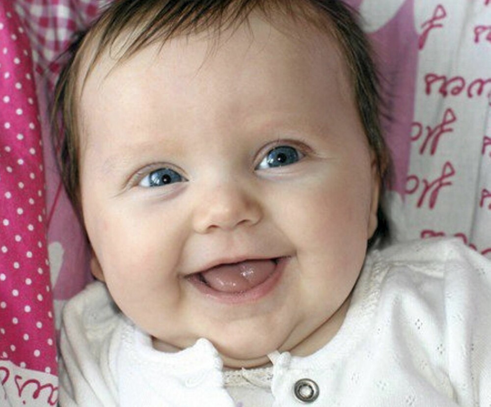 Isabella, månedens BAM-baby, januar 2011
