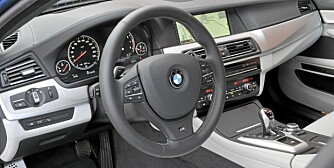 M5: Førermiljø BMW M5. M5: Førermiljø BMW M5.