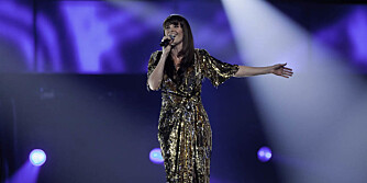 SLÅTT UT: Lisa Stokke fremførte låten «With Love» på årets første delfinale. Men gikk ikke videre i konkurransen.