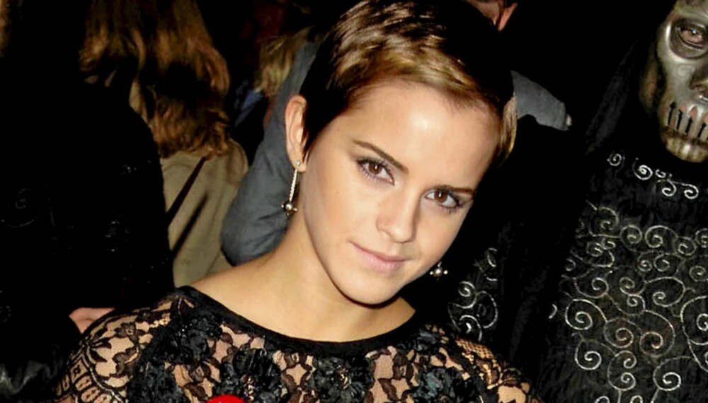 TRENDSETTER: Alle jenter løp til frisøren etter Emma Watson klipte seg kort.