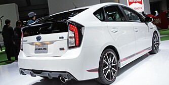 TREKK: ""Nye"" Prius har fått noen av trekkene til konseptet Toyota G Sports Prius.