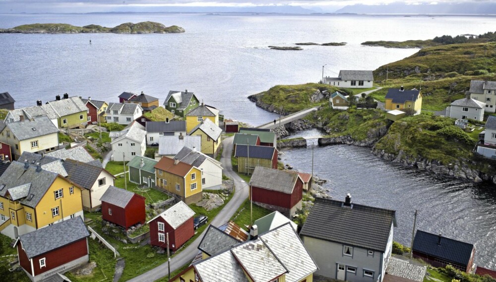 ONA FYR: Det bor fortsatt en håndfull mennesker i Norges sørligste fiskevær.