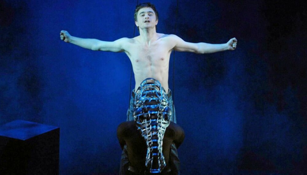Daniel Radcliffe er ikke redd for å få ereksjon på scenen - tvert imot.