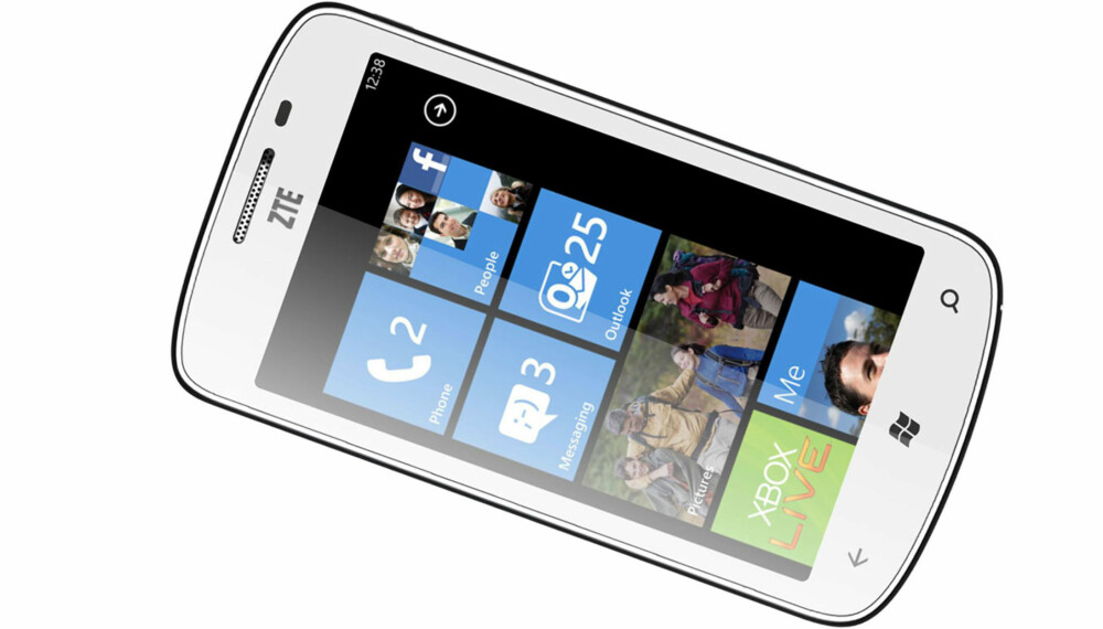 BILLIG: ZTE Tania er en av de billigste Windows-telefonen på markedet. Den kjører Windows Phone 7.5, som er nyeste utgave av operativsystemet.
