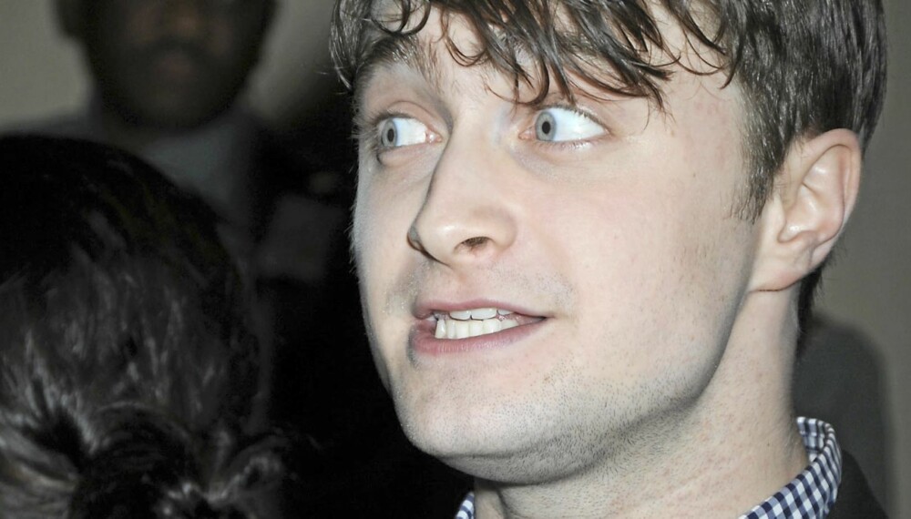 HADDE ALKOHOLPROBLEMER: Daniel Radcliffe innrømmet at han tidligere drakk hver eneste kveld, og han møtte ofte opp på jobb god og full.