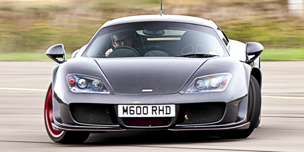 NOBEL: Noble M600 med en 4,4 liters V8-motor på 659 hk. NOBEL: Noble M600 med en 4,4 liters V8-motor på 659 hk.