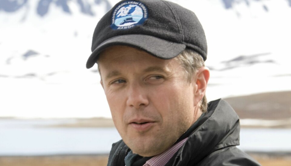 DANSKA SKIPRINS: Kronprins Frederik er praktisk talt født med ski på beina. Han trådte sine barneski i Gudbrandsdalen sammen med den norske kongefamilien.