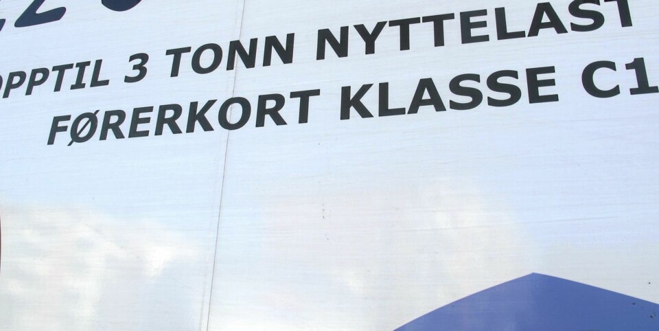 PRIVILIGEIUM: Trenger du en flyttebil, kan det være en stor fordel å ha klasse C1 - og dermed dobbel lastekapasitet.