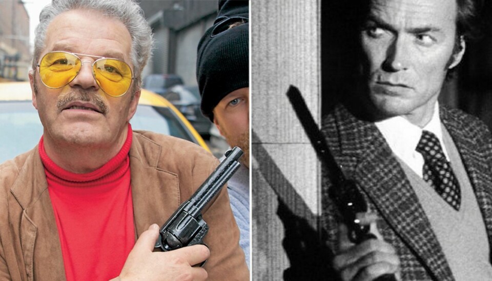 DIRTY MARTIN: Litt kortere lunte og revolverløp, men like tøff. Martin Schanche går i Dirty Harrys fotspor i New York.