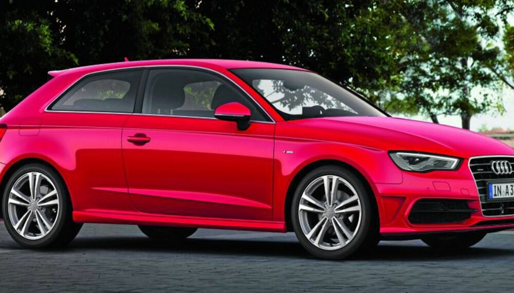 HELT NY: Audi A3 kommer i tredje generasjon i september.