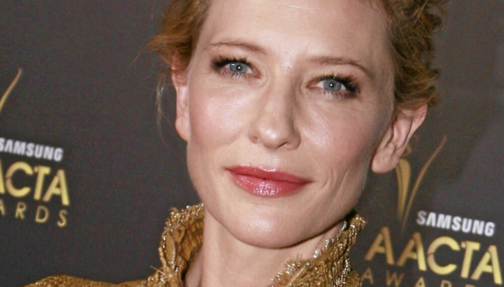 VIL IKKE OPERERES: CAte Blanchett nekter å ta plastiske operasjoner, og omfavner heller sin naturlige skjønnhet.
