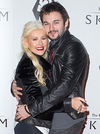 KJÆRESTER: Christina Aguilera ble sammen med Matt Rutler rett etter at hun skilte seg i oktober 2010.