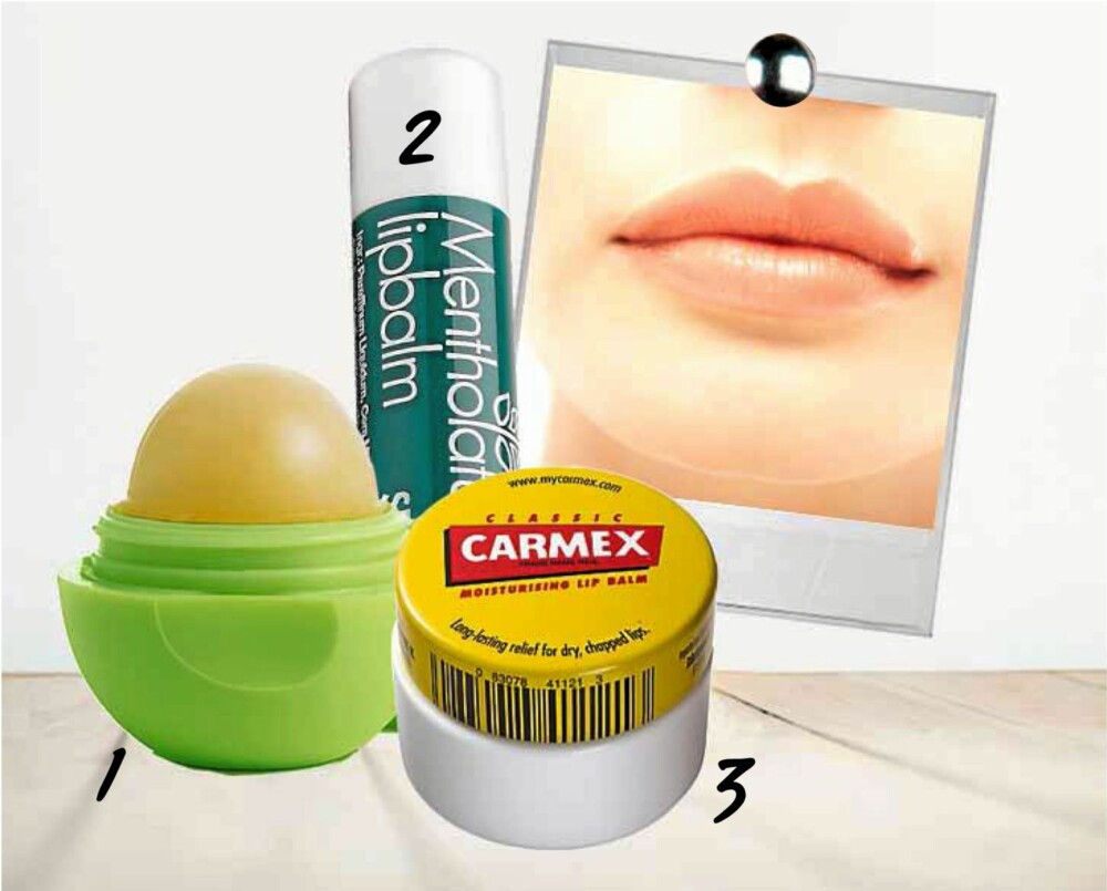 FAVORITTLEPPEPOMADE: Her er våre favoritter, - alle til en så billig penge a' gitt! Eos, Mentholatum og Carmex er alle gode kjøp. FAVORITTLEPPEPOMADE: Her er våre favoritter, - alle til en så billig penge a' gitt! Eos, Mentholatum og Carmex er alle gode kjøp.