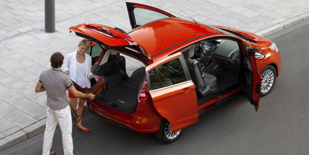 NOMINERT: Ford B-Max. FOTO: Ford NOMINERT: Ford B-Max. FOTO: Ford