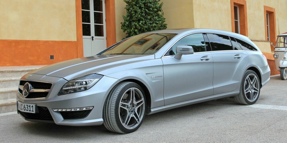 NOMINERT: Mercedes CLS Shooting Brake. FOTO: Petter Handeland NOMINERT: Mercedes CLS Shooting Brake. FOTO: Petter Handeland
