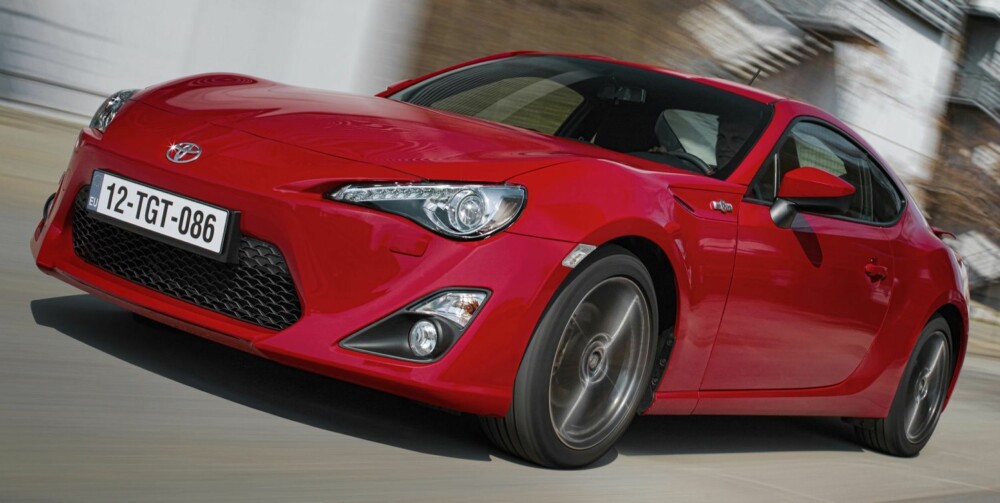 NOMINERT: Toyota GT86. FOTO: Toyota NOMINERT: Toyota GT86. FOTO: Toyota