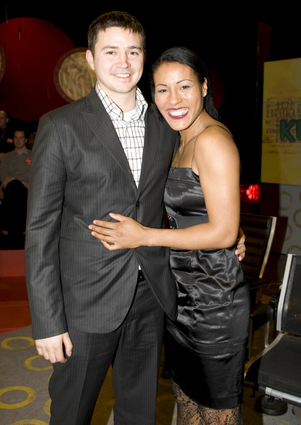 PENT PAR: Cecilia er samboer med Mats Haukebø fra Molde. Det flotte paret deler leilighet i Tyskland.