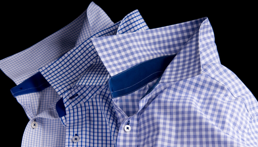 SKREDDERSYDD: Design og bestill skreddersydde skjorter på nettet.