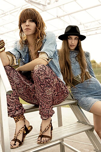 KJENDISDØTRE: Elizabeth Jagger og Lou Dillon for Fashion Agaist AIDS med HogM. KJENDISDØTRE: Elizabeth Jagger og Lou Dillon for Fashion Agaist AIDS med HogM.