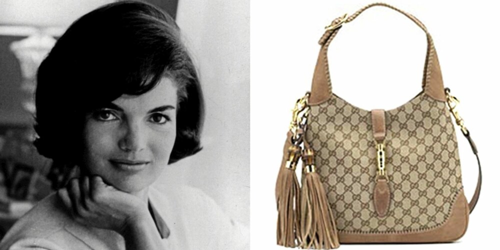 GUCCI JACKIE: Førstedamen brukte vesken så flittig at den ble oppkalt etter henne. GUCCI JACKIE: Førstedamen brukte vesken så flittig at den ble oppkalt etter henne.