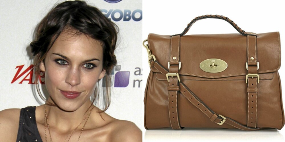 MULBERRY ALEXA: It-jenta Alexa Chung har inspirert til den nye vesken fra Mulberry.