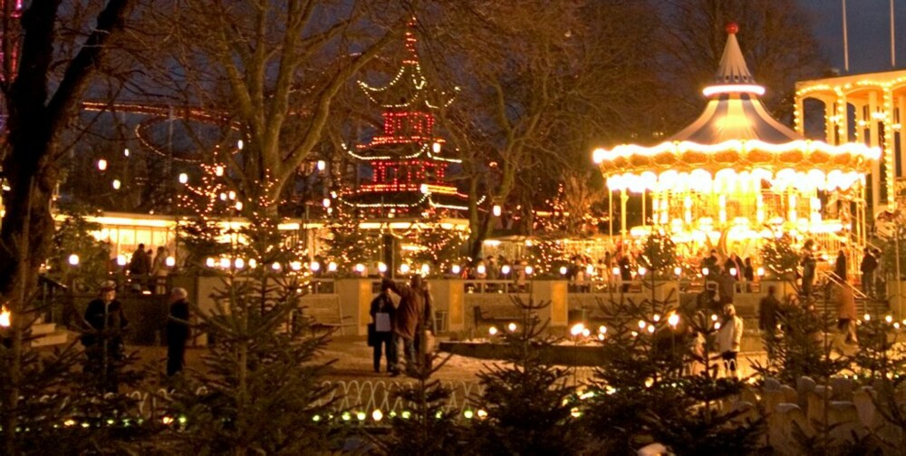 JUL I TIVOLI: Tivolis julemarked åpner 15. november og varer helt frem til 30. desember.