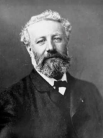 Jules Verne (bildet) ble en populær og kjent visjonær, i motsetning til Flammarion.