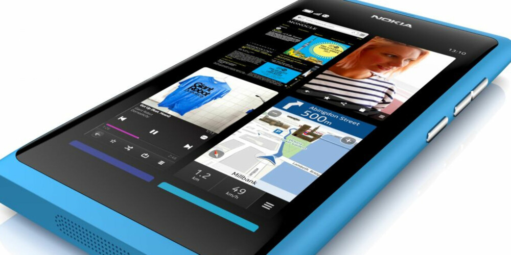 MEEGO: N9 er først ud med den nye Meego-plattformen.