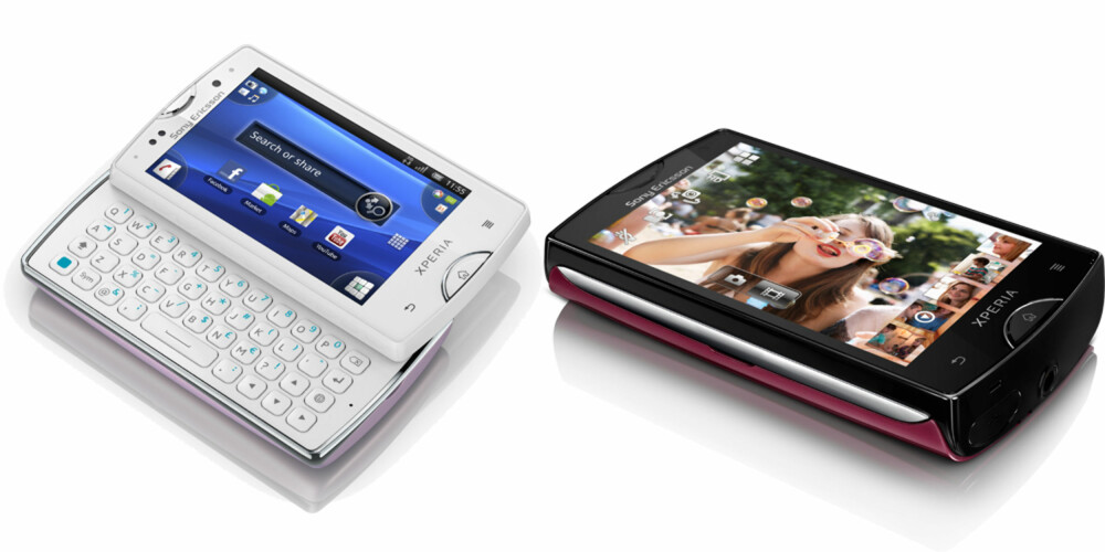 MINI: Også i år kommer Sony Ericsson med to mini-telefoner.