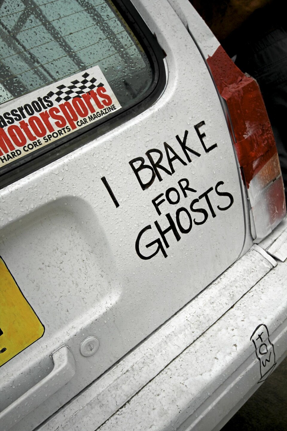 GHOSTBUSTERS: Denne 240-en var gjort om til en Ghostbusters-replika.