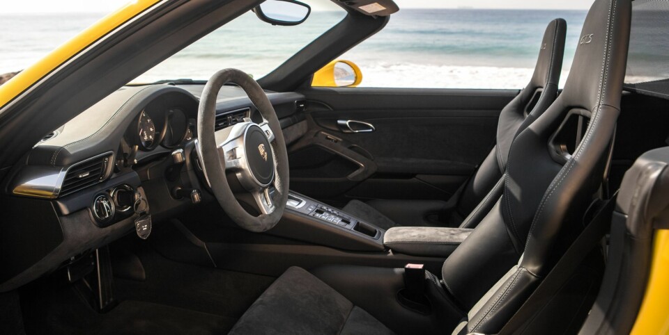 PORSCHE: Vi ville også valgt kabrioleten, ufornuftig nok. FOTO: Porsche