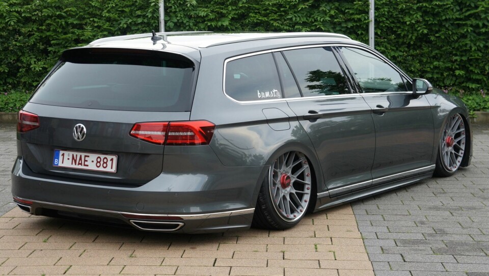 PASSAT: Stephan Calles spesielle Passat. Foto: Privat