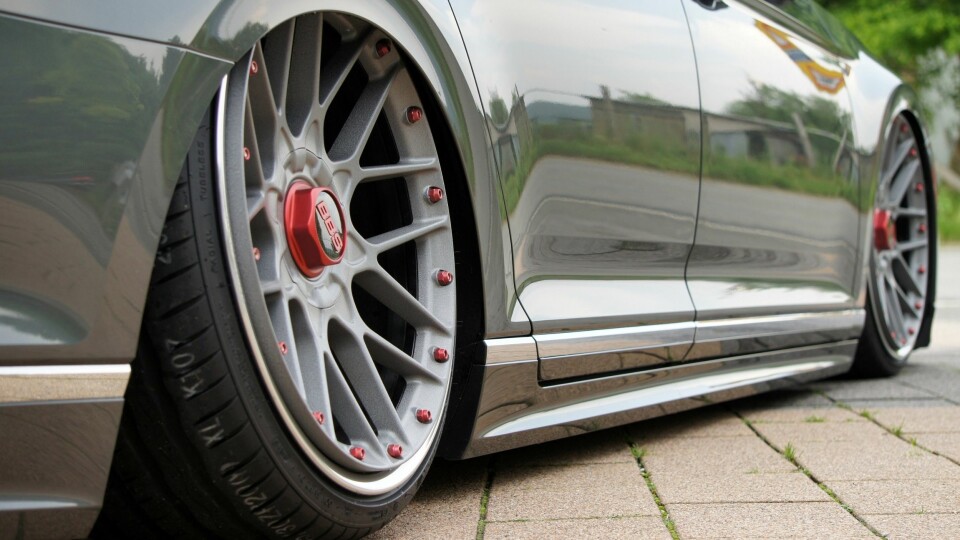 PASSAT: Stephan Calles spesielle Passat. Foto: Privat