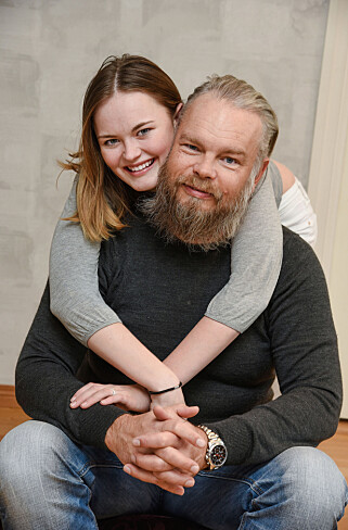 Vilde og pappa Pål har alltid hatt et godt forhold. Foto: Siri Walen Simensen