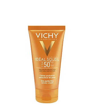 Vichy Soleil Velvety SPF 50 kan brukes som dagkrem hele sommeren.