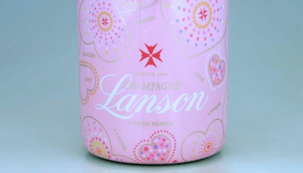ROSA BOBLER: Lanson Rosé Label Brut.