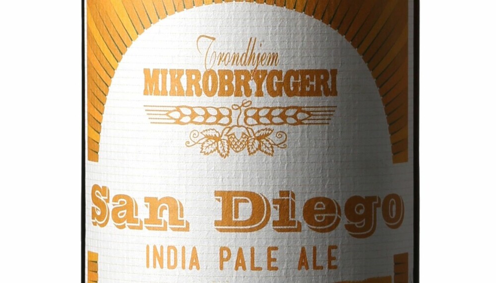 GODT ØL: Trondhjem Mikrobryggeri San Diego IPA.