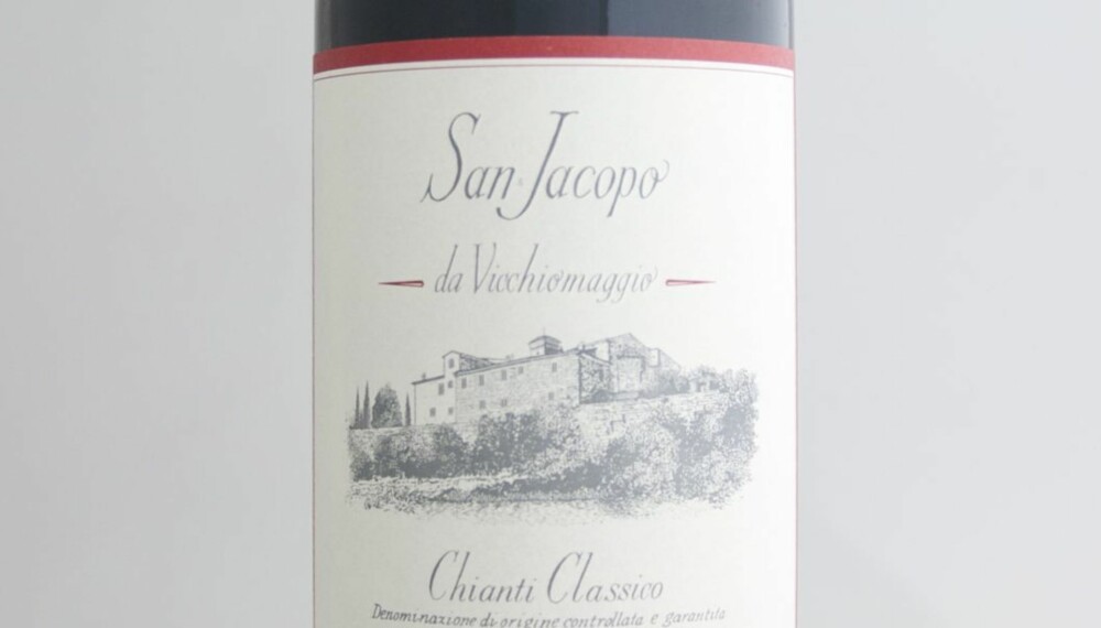 TEST AV CHIANTI: Vicchiomaggio Chianti Classico San Jacopo 2009 kom på delt fjerdeplass i testen.