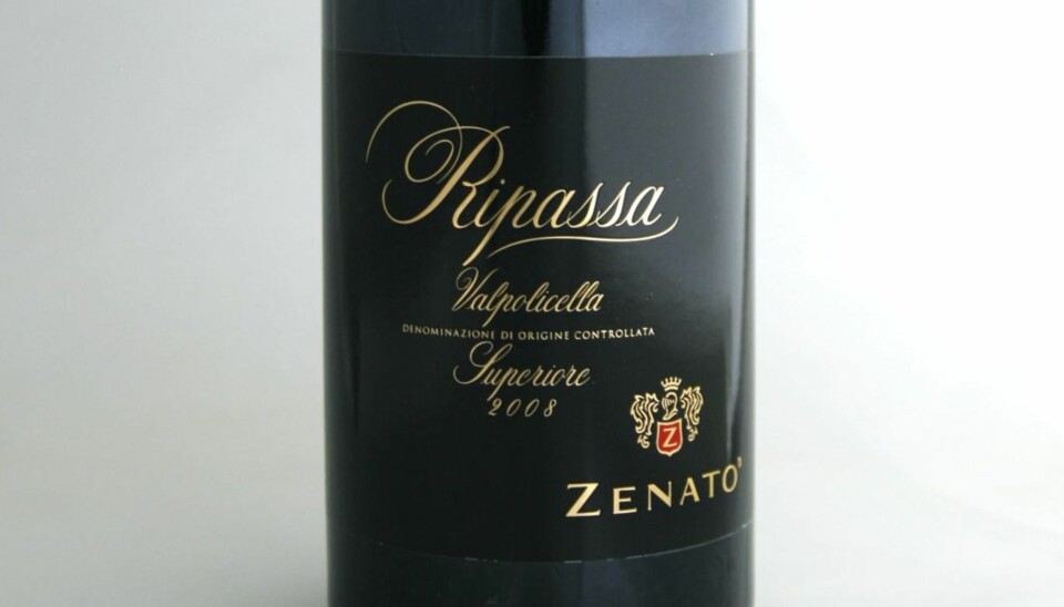 TEST AV RIPASSO: Zenato Valpolicella Superiore Ripassa 2008 kom på delt fjerdeplass i testen.