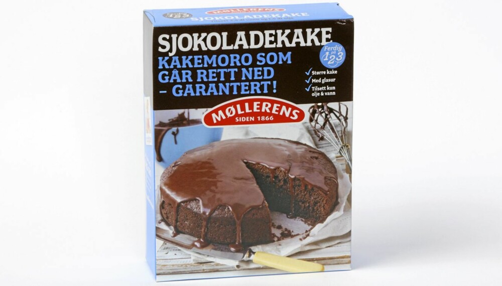 TESTET: DinKost.no har vurdert næringsinnholdet i kakemiks. TESTET: DinKost.no har vurdert næringsinnholdet i kakemiks.