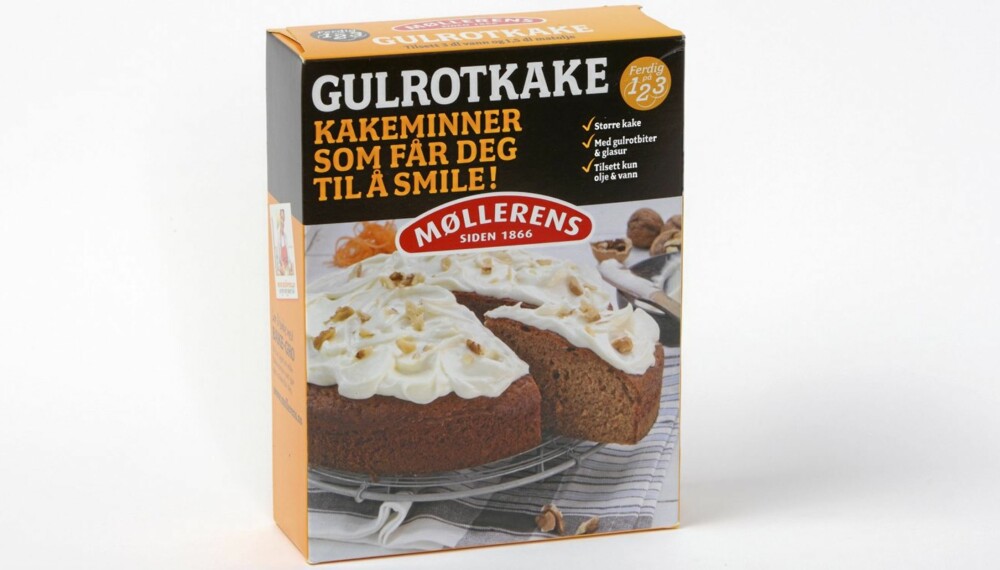 TESTET: DinKost.no har vurdert næringsinnholdet i kakemiks. TESTET: DinKost.no har vurdert næringsinnholdet i kakemiks.