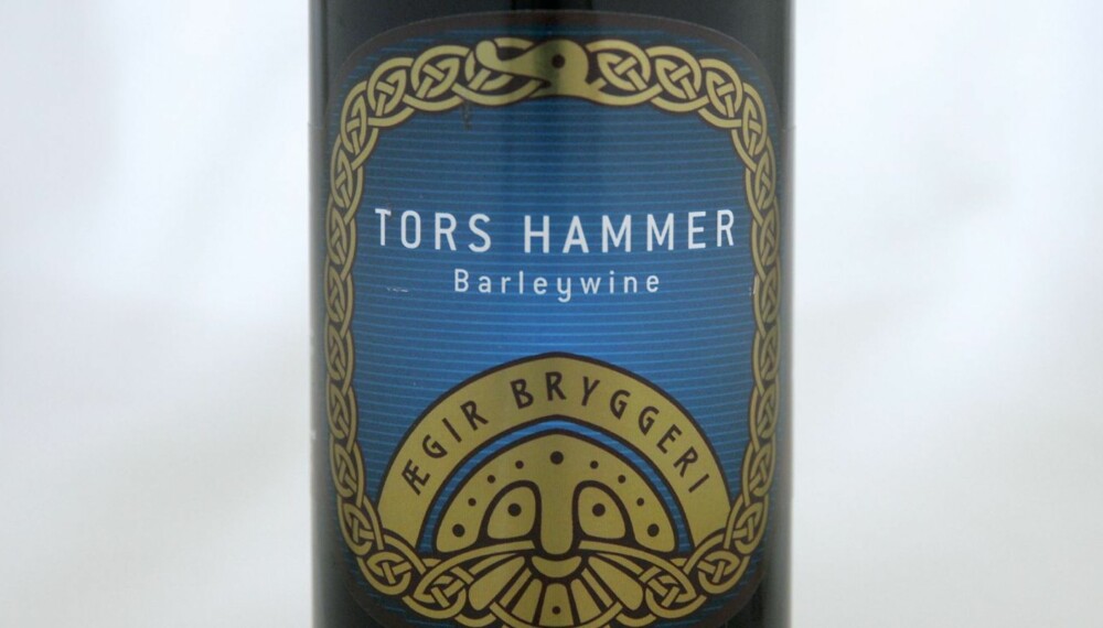 GODT ØL: Ægir Tors Hammer Barleywine.