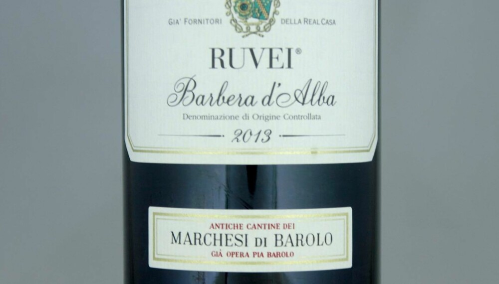 POPULÆR: Ruvei Barbera d'Alba 2013.