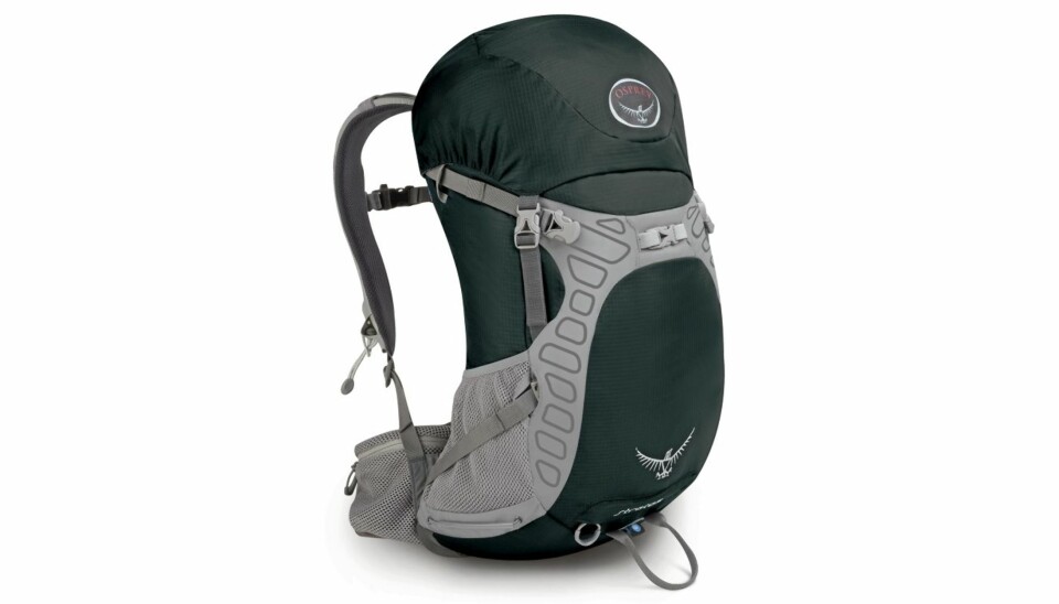 Test av dagstursekker, 30 liter